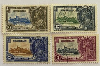 Seychelles Scott # 118-121 Used