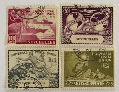 Seychelles Scott # 153-156 Used