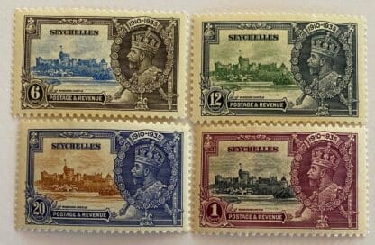 Seychelles Scott # 118-121 Mint Hinged