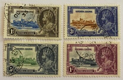 Sierra Leon Scott # 166-169 Used