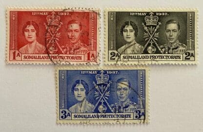 Somaliland  Scott # 81-83 Used