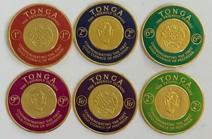 Tonga Scott # 128-133 Mint Never Hinged