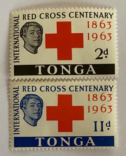 Tonga Scott # 134-135 Mint Never Hinged