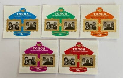 Tonga Scott # 238-242 Mint Never Hinged