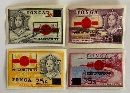 Tonga Scott # 269-272 Mint Never Hinged