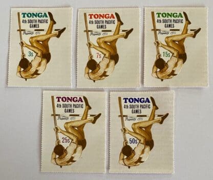 Tonga Scott # 274-278 Mint Never Hinged