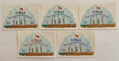 Tonga Scott # 312-316 Mint Never Hinged