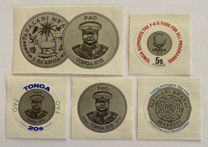 Tonga Scott # 362-366 Mint Never Hinged