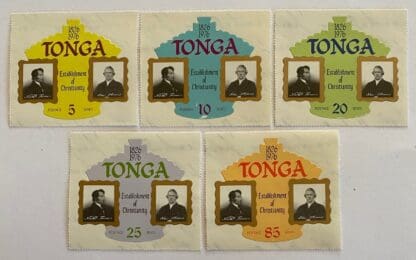 Tonga Scott # 382-386 Mint Never Hinged