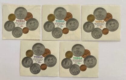 Tonga Scott # 397-401 Mint Never Hinged