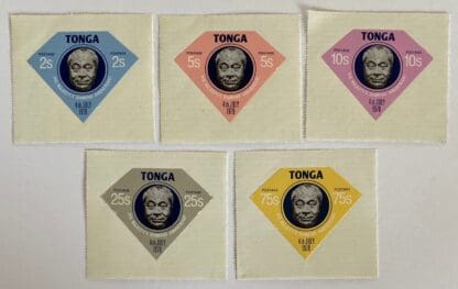 Tonga Scott # 424-428  Mint Never Hinged