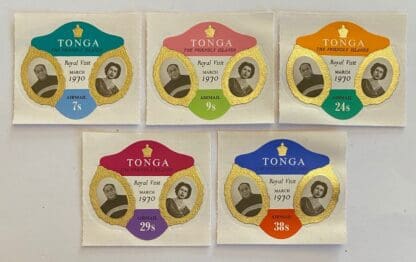 Tonga Scott # C68-C72 Mint Never Hinged