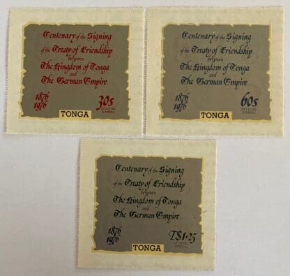 Tonga CO114-CO116 Mint Never Hinged