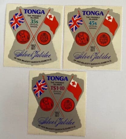 Tonga CO117-CO119 Mint Never Hinged