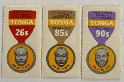 Tonga Scott # CO132-CO134 Mint Never Hinged