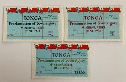 Tonga Scott # CO63-CO65 Mint Never Hinged