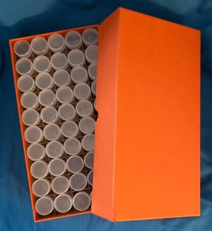 25 Cent Coin Tubes with Box 50/1