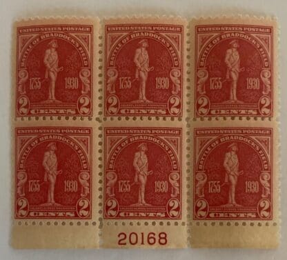 Scott # 688 Mint Never Hinged Plate Block