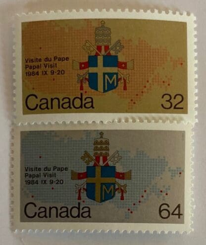 Canada Scott # 1030-1031 Mint Never Hinged