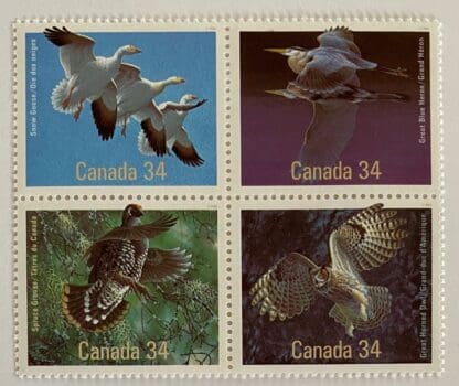 Canada Scott # 1095-1098a Mint Never Hinged