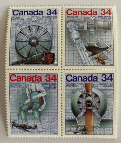 Canada Scott # 1099-1102a Mint Never Hinged