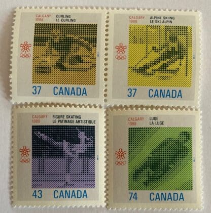 Canada Scott # 1195-1198 Mint Never Hinged