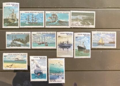 Cocos Keeling Islands Scott # 20-31 Mint Never Hinged