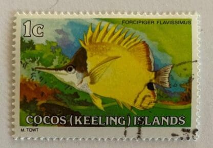 Cocos Keeling Islands Scott # 34 Used