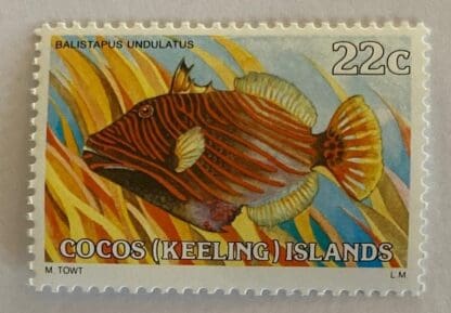 Cocos Keeling Islands Scott # 40 Mint Never Hinged