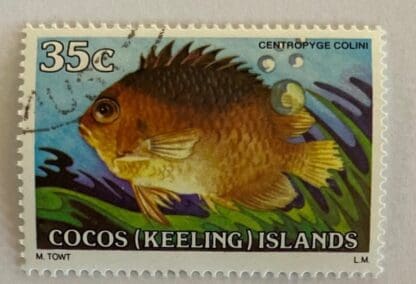 Cocos Keeling Islands Scott # 44 Used