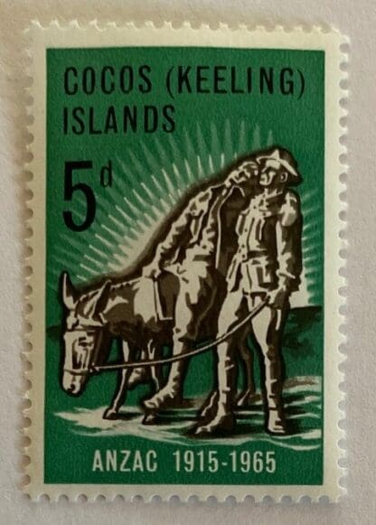 Cocos Keeling Islands Scott # 7 Mint Never Hinged