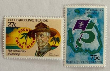 Cocos Keeling's Islands Scott #85-86 Mint Never Hinged