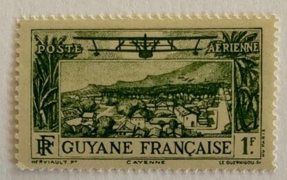 French Guiana Scott C2 Mint Never Hinged