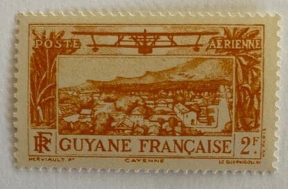 French Guiana Scott C4 Mint Never Hinged