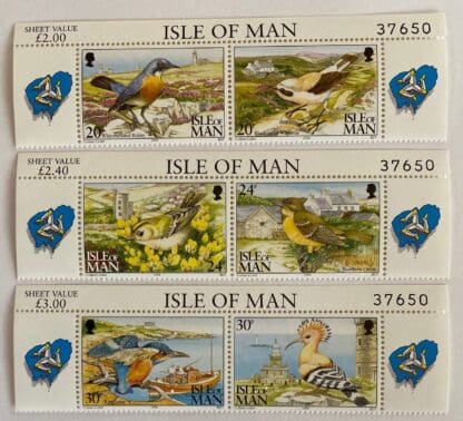 Isle of Man Scott # 587-592 Mint Never Hinged