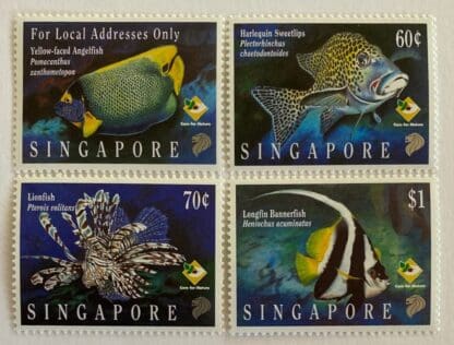 Singapore Scott 733-736 Mint Never Hinged