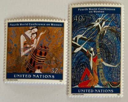 UN Scott # 666-667 Mint Never Hinged