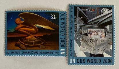 UN Scott # 777-778 Mint Never Hinged