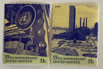 UN Scott # 779-780 Mint Never Hinged