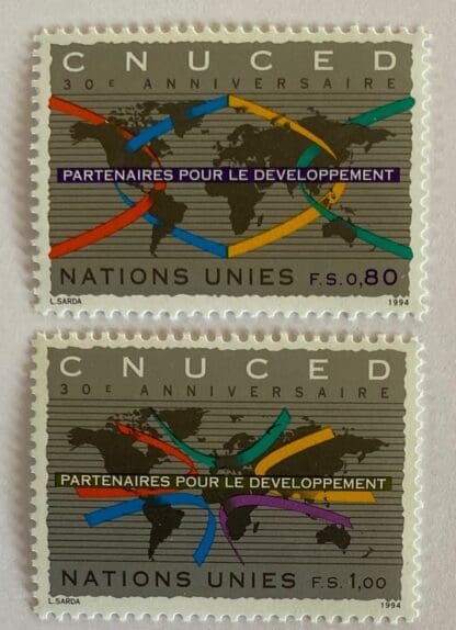 UN Geneva Scott #260-261 Mint Never Hinged