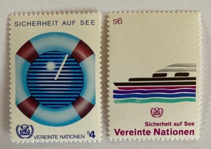 UN Vienna Scott #31-32 Mint Never Hinged