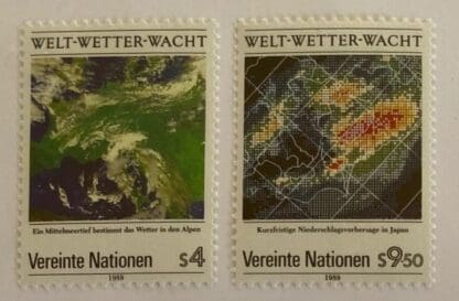 Un Vienna Scott # 91-92 Mint Never Hinged