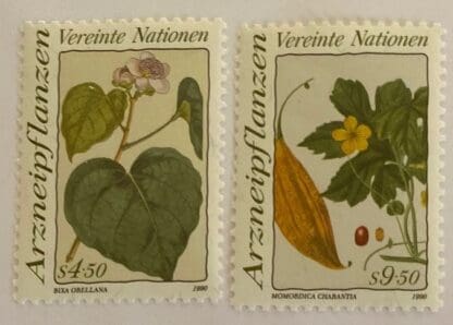 Un Vienna Scott # 101-102 Mint Never Hinged