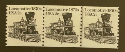 Scott # 1897a Mint Never Hinged Plate Strip of 3 # 4