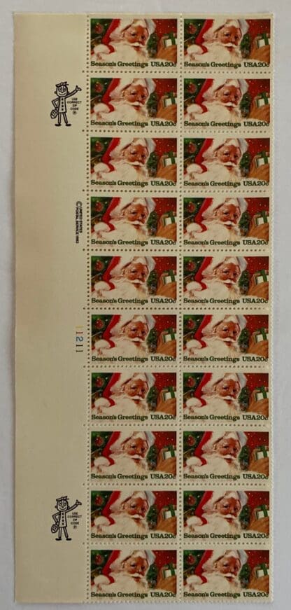 Scott # 2064 Mint Never Hinged Plate Block