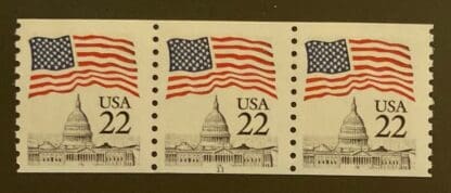 Scott # 2115 Plate Strip of 3 # 11 Mint Never Hinged