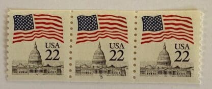 Scott # 2115 Plate Strip of 3 # 5 Mint Never Hinged