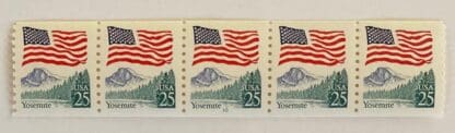 Scott # 2280a Plate Strip of 5 # 10 Mint Never Hinged