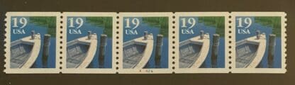 Scott # 2529 Mint Never Hinged Plate Strip of 5 # A2424