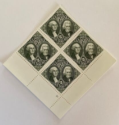 Scott # 2592 Mint NO GUM Plate Block